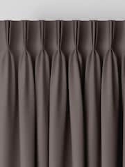 Natural Mushroom Montero Velvet Made To Measure Curtains - Image 5 of 9