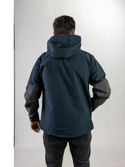 Caterpillar Blue Capstone Hooded Soft Shell Jacket - Image 2 of 8