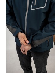 Caterpillar Blue Capstone Hooded Soft Shell Jacket - Image 5 of 8