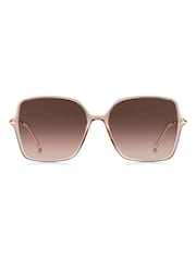 BOSS Nude Oversized Nude Square Sunglasses - Image 2 of 4