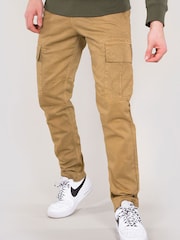 Alpha Industries Agent Cargo 100% Cotton Trousers - Image 1 of 5