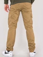 Alpha Industries Agent Cargo 100% Cotton Trousers - Image 2 of 5
