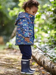 JoJo Maman Bébé Blue 3-In-1 Waterproof Jacket - Image 1 of 11