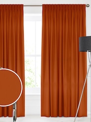 Nectarine Montero Velvet Made To Measure Curtains - Image 1 of 9