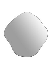 Libra Interiors Dark Brown Medium Organic Curved Mirror - Image 2 of 4