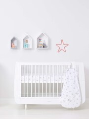 Snuz White Kids 1 Tog Baby 100% Cotton Sleep Bag - Image 4 of 5