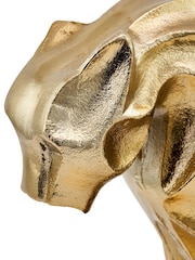 Pacific Gold Osa Jaguar Metal Table Lamp - Image 4 of 4