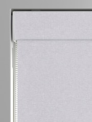 Platinum Silver Heyburn Made To Measure Roman Blinds - Image 3 of 6