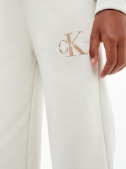 Calvin Klein Girls Natural Monogram Joggers - Image 4 of 7