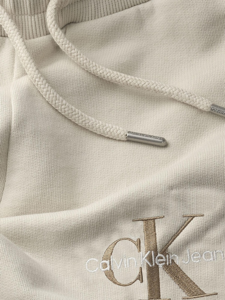 Calvin Klein Girls Natural Monogram Joggers - Image 7 of 7