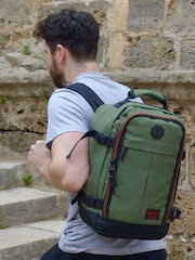 Cabin Max Khaki Green Metz 20L Underseat Bag 40x20x25cm - Image 10 of 10