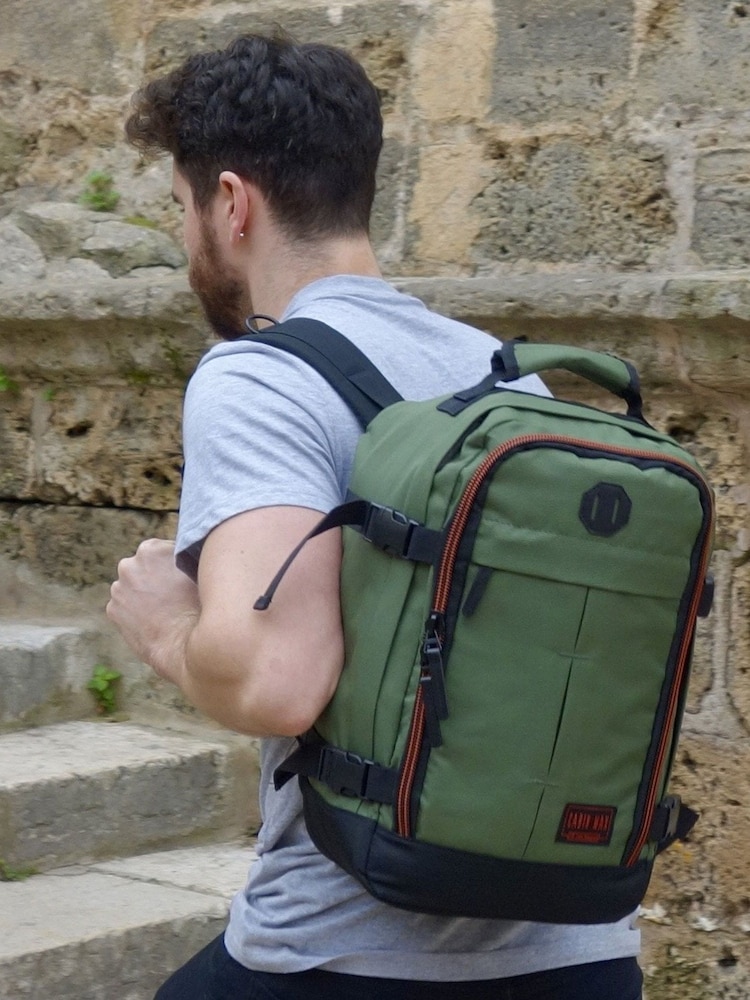 Cabin Max Khaki Green Metz 20L Underseat Bag 40x20x25cm - Image 10 of 10