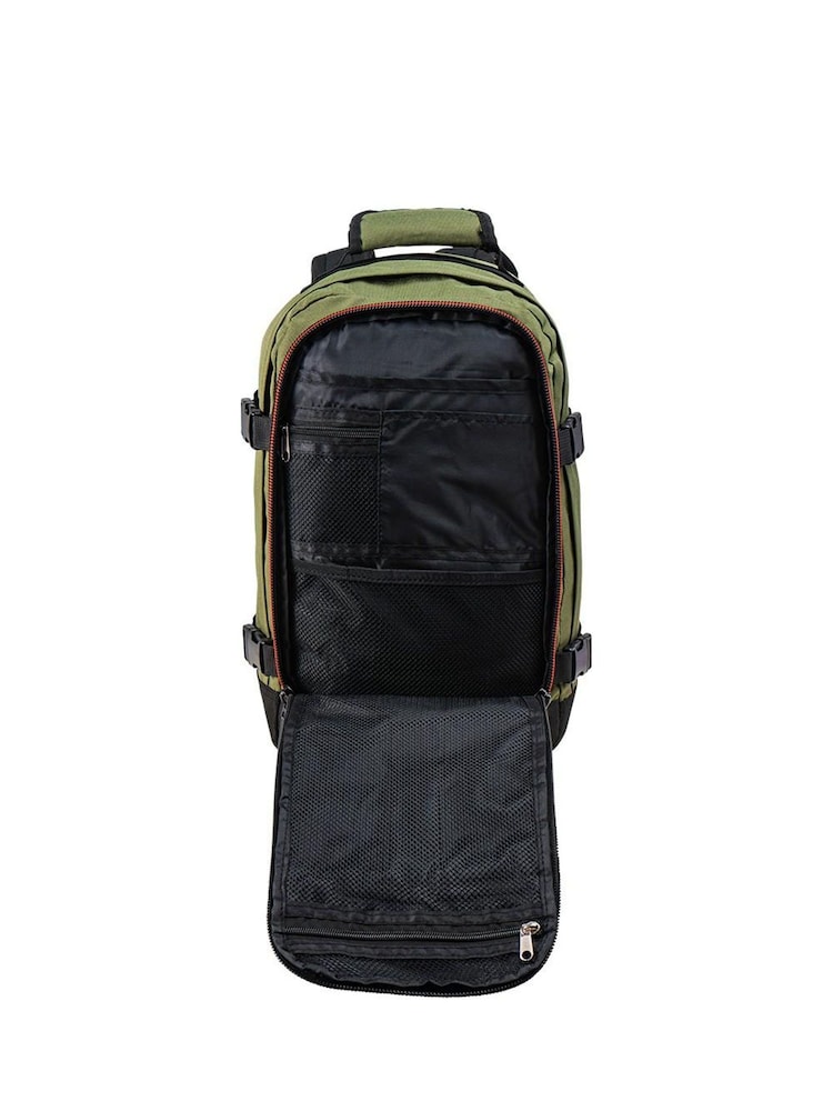 Cabin Max Khaki Green Metz 20L Underseat Bag 40x20x25cm - Image 5 of 8
