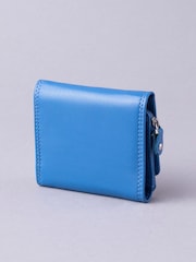 Lakeland Leather Blue Small Flapover Purse - Image 2 of 5
