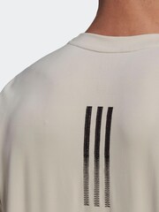 adidas Yellow Parley Run For The Oceans T-Shirt - Image 4 of 6