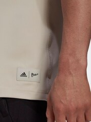 adidas Yellow Parley Run For The Oceans T-Shirt - Image 5 of 6