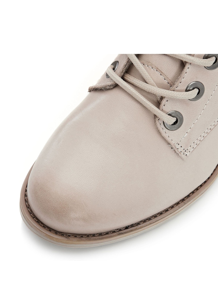 Moda in Pelle BEZZIE LACE UP LEATHER ANKLE BOOT - Image 5 of 6