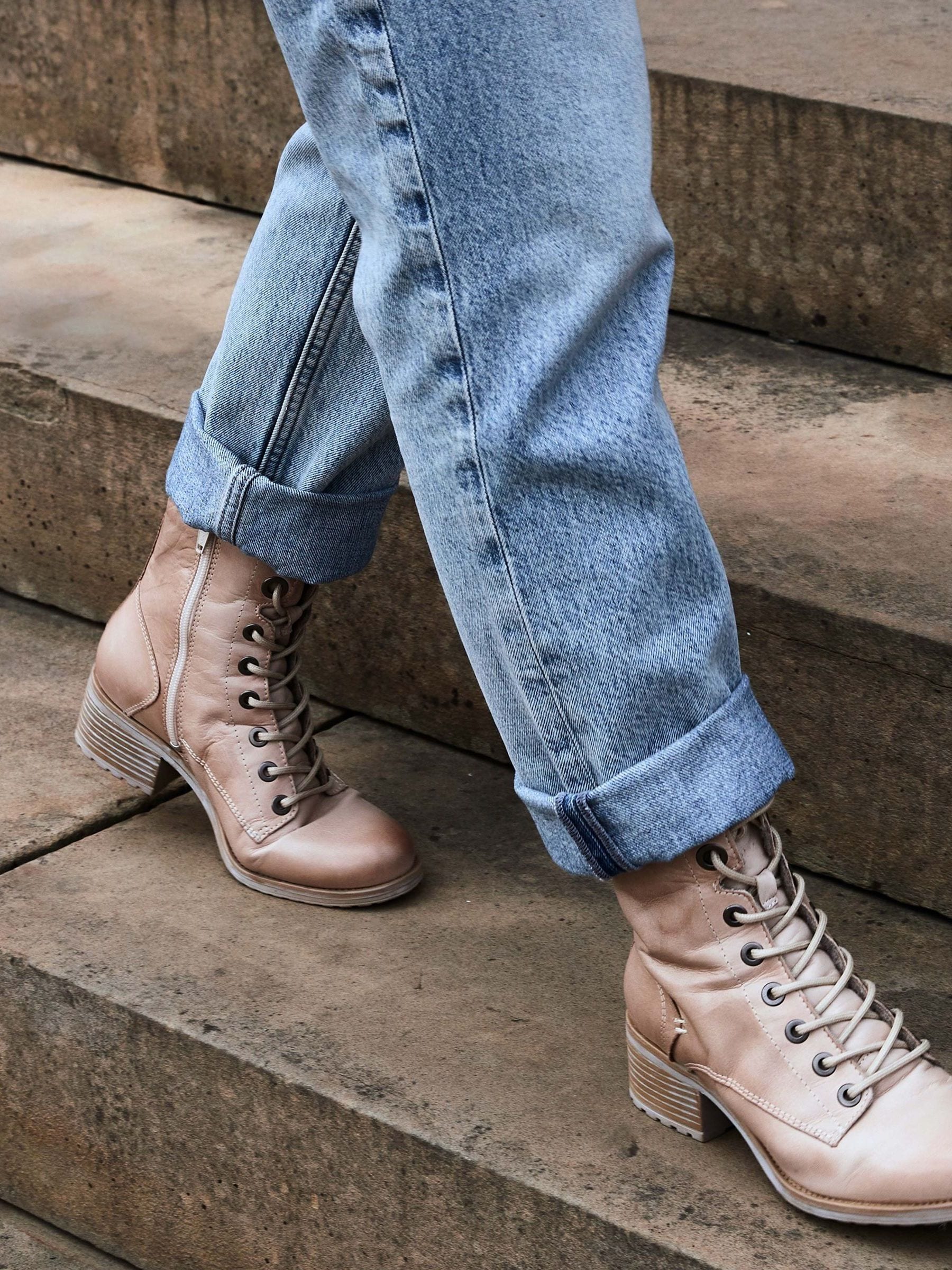 Moda in pelle ankle boots best sale