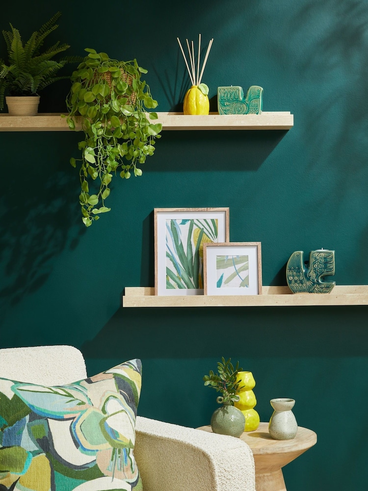 Light Stone Picture Ledge Wall Shelf - Image 3 of 4