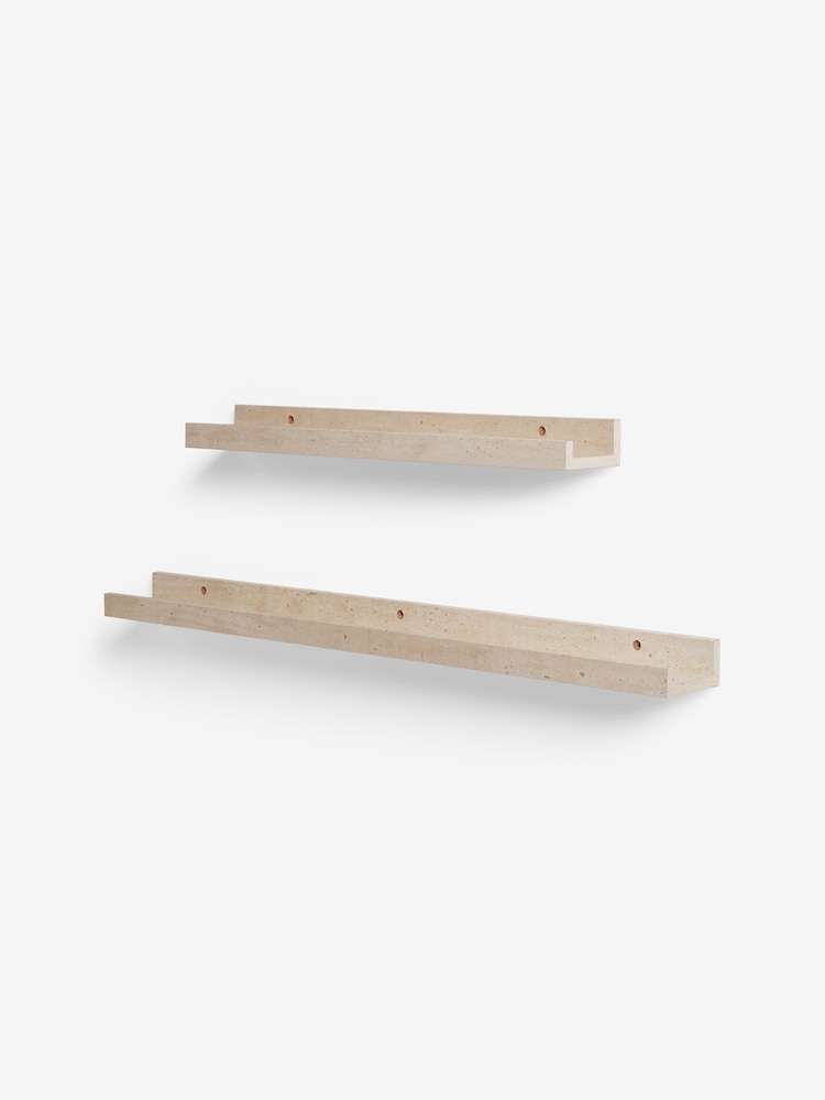 Light Stone Picture Ledge Wall Shelf - Image 4 of 4