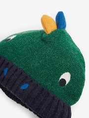 JoJo Maman Bébé Green Dinosaur Hat - Image 2 of 2
