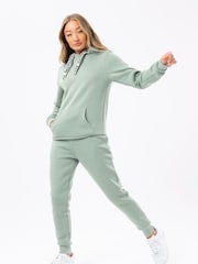 Zielony - Hype Womens Drawcord Hoodie - Image 1 of 4