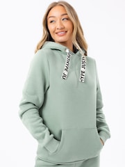 Zielony - Hype Womens Drawcord Hoodie - Image 3 of 4