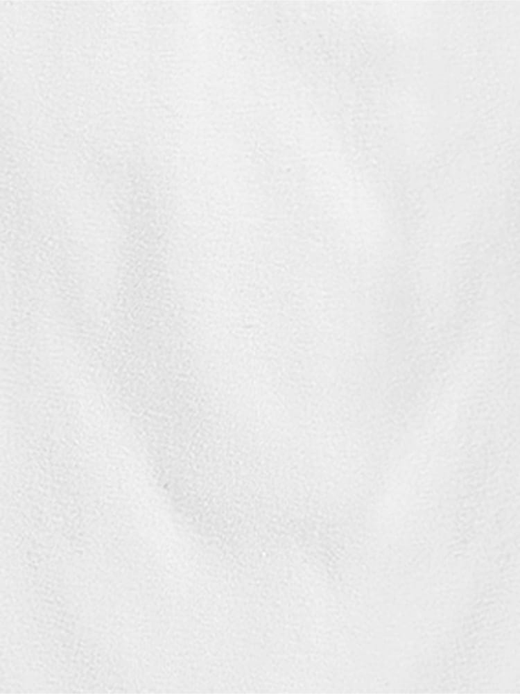 JoJo Maman Bébé White Plain Peter Pan Top - Image 3 of 4