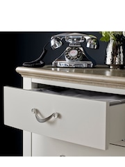 Bentley Designs Soft Grey & Washed Oak Montreux 6 Drawer Wide Chest - Image 2 of 3