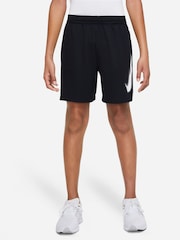 Nike Black Dri-FIT Multi+ Graphic Training Shorts - Image 2 of 7