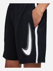 Nike Black Dri-FIT Multi+ Graphic Training Shorts - Image 6 of 7