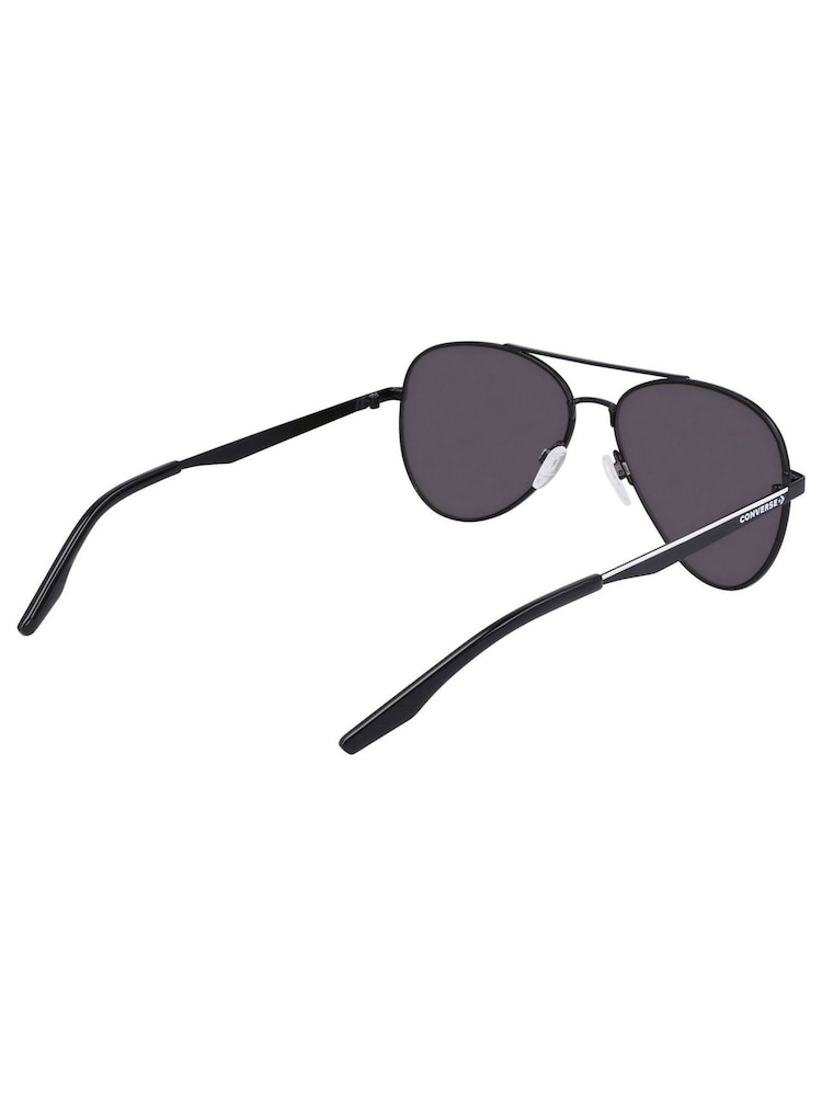 Converse Black Pilot Style Sunglasses - Image 6 of 6