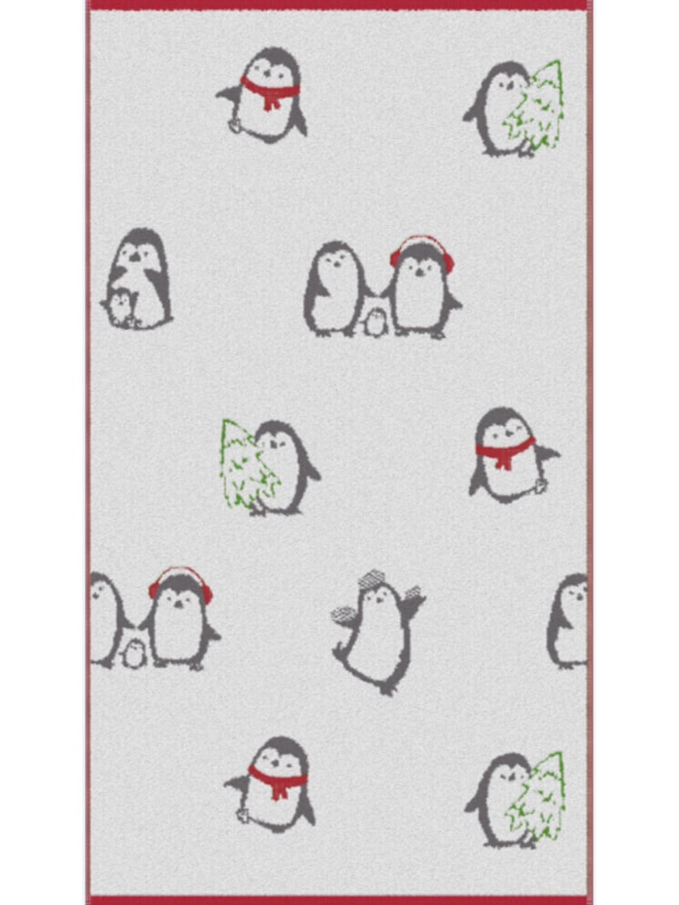 Fusion Set of 2 Multi Penguins 100% Cotton Towel - Image 1 of 3