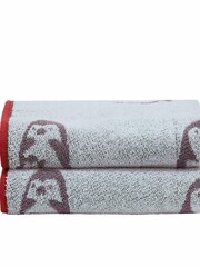 Fusion Set of 2 Multi Penguins 100% Cotton Towel - Image 3 of 3