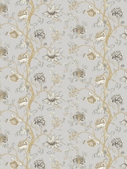 Harlequin Dove Nectar Zamora Indienne A4 Wallpaper Sample - Image 1 of 1