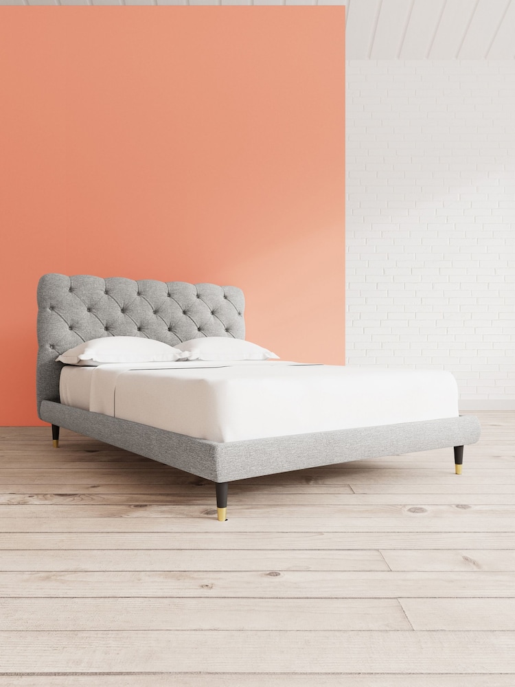Swoon Houseweave Thunder Grey Burbage Bed - Image 2 of 9