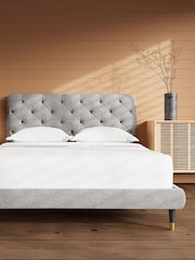 Swoon Houseweave Thunder Grey Burbage Bed - Image 3 of 9