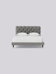 Swoon Houseweave Thunder Grey Burbage Bed - Image 4 of 9