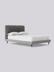 Swoon Houseweave Thunder Grey Burbage Bed - Image 5 of 9