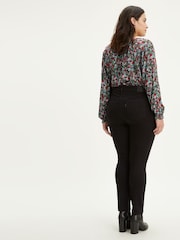 Levi's® Black 721™ Curve High Rise Skinny Jeans - Image 2 of 4