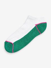 Bright Multi 5 Pack Cushioned Trainer Socks - Image 5 of 6