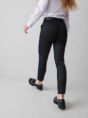 Clarks Black Senior Girls School Trousers With Belt Accessory - Image 4 of 9