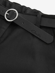 Clarks Black Senior Girls School Trousers With Belt Accessory - Image 7 of 9
