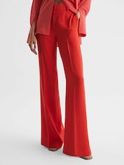 Reiss Coral Maia Wide Leg Trousers - Image 1 of 6