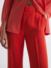 Reiss Coral Maia Wide Leg Trousers - Image 4 of 6
