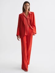 Reiss Coral Maia Wide Leg Trousers - Image 6 of 6