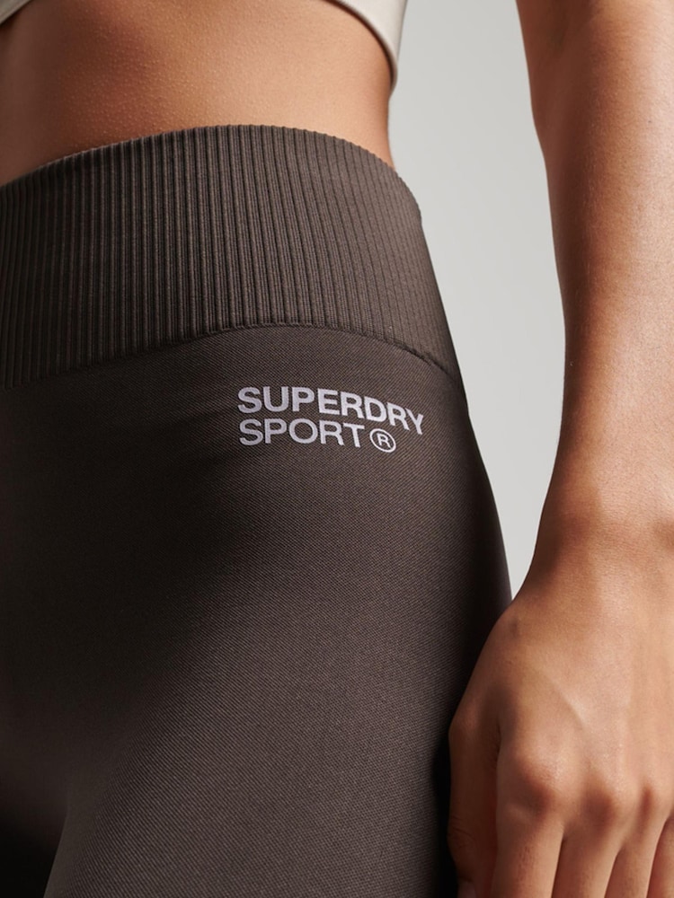 Legging serré Superdry Sport Core sans coutures - Image 4 of 5