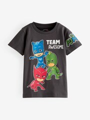 Masques de PJ anthracite Gris - Manches courtes Licence T-shirt (9mths-8yrs) - Image 1 of 2