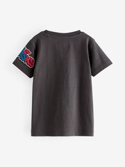 Masques de PJ anthracite Gris - Manches courtes Licence T-shirt (9mths-8yrs) - Image 2 of 2