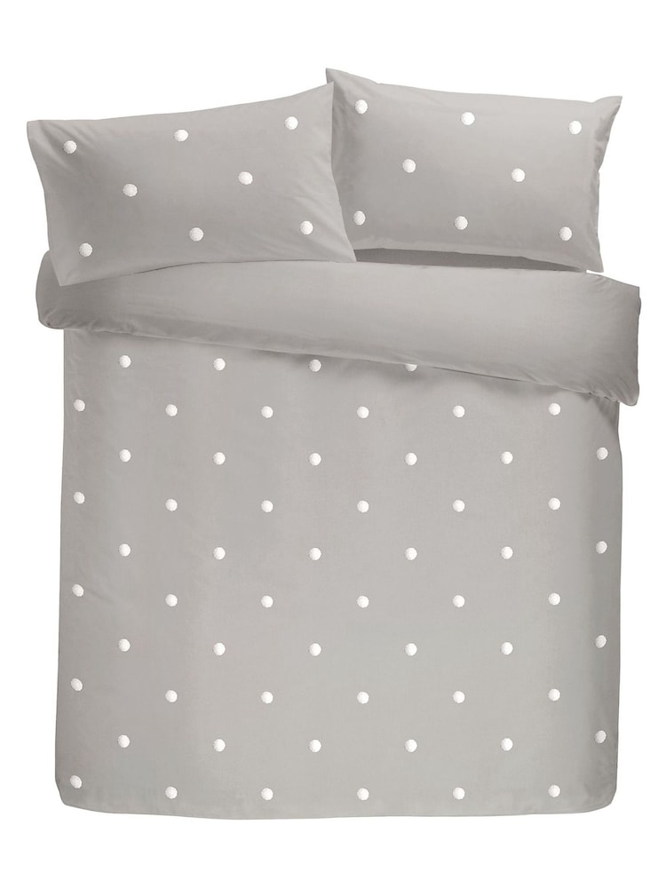 Appletree Dot Garden 100% Pure Cotton Duvet Cover and Pillowcase Set - Image 4 of 4 Appletree Dot Garden 100% Pure Cotton Duvet Cover and Pillowcase Set - Image 4 of 4